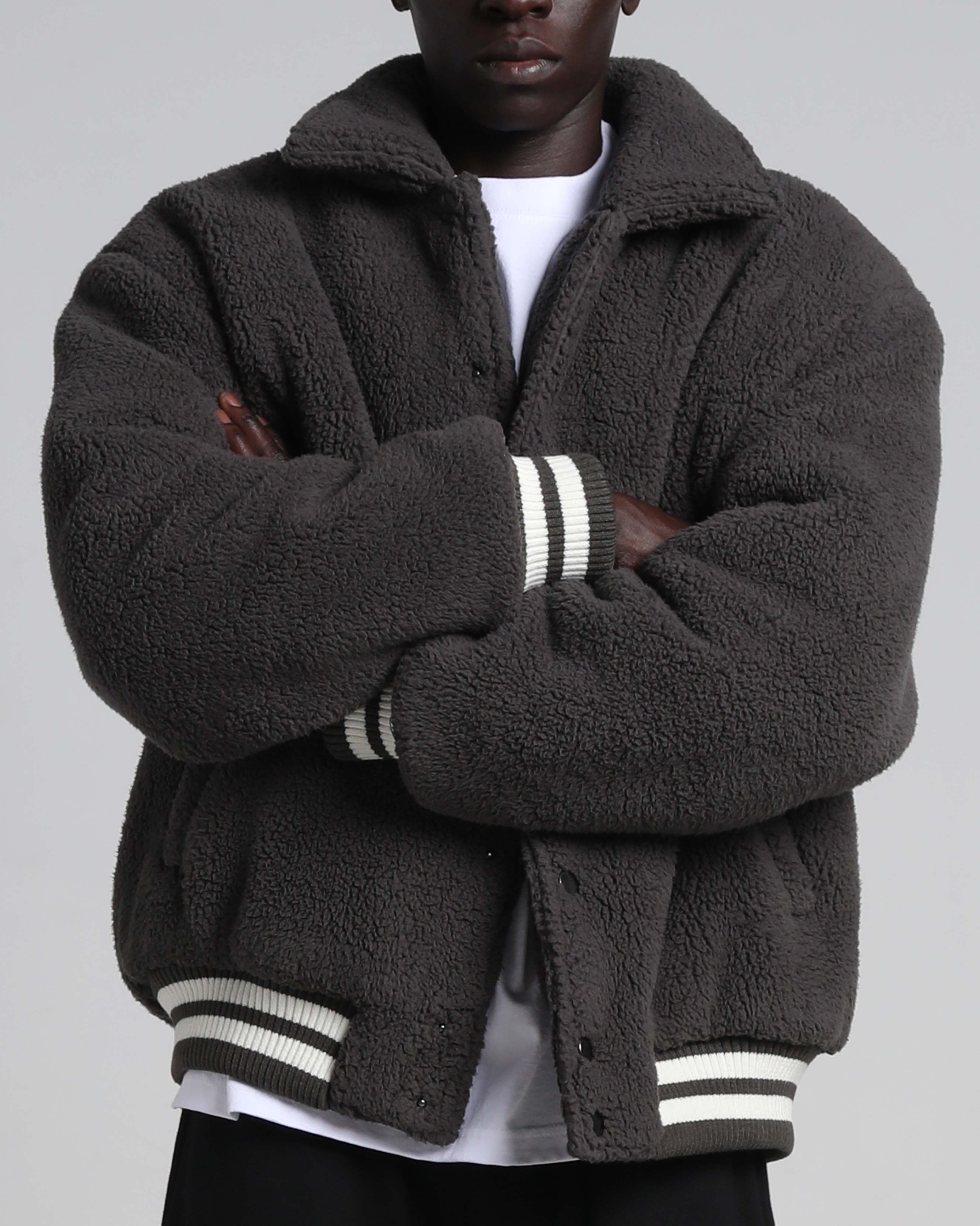 Sherpa Varsity Jacket - Image 6