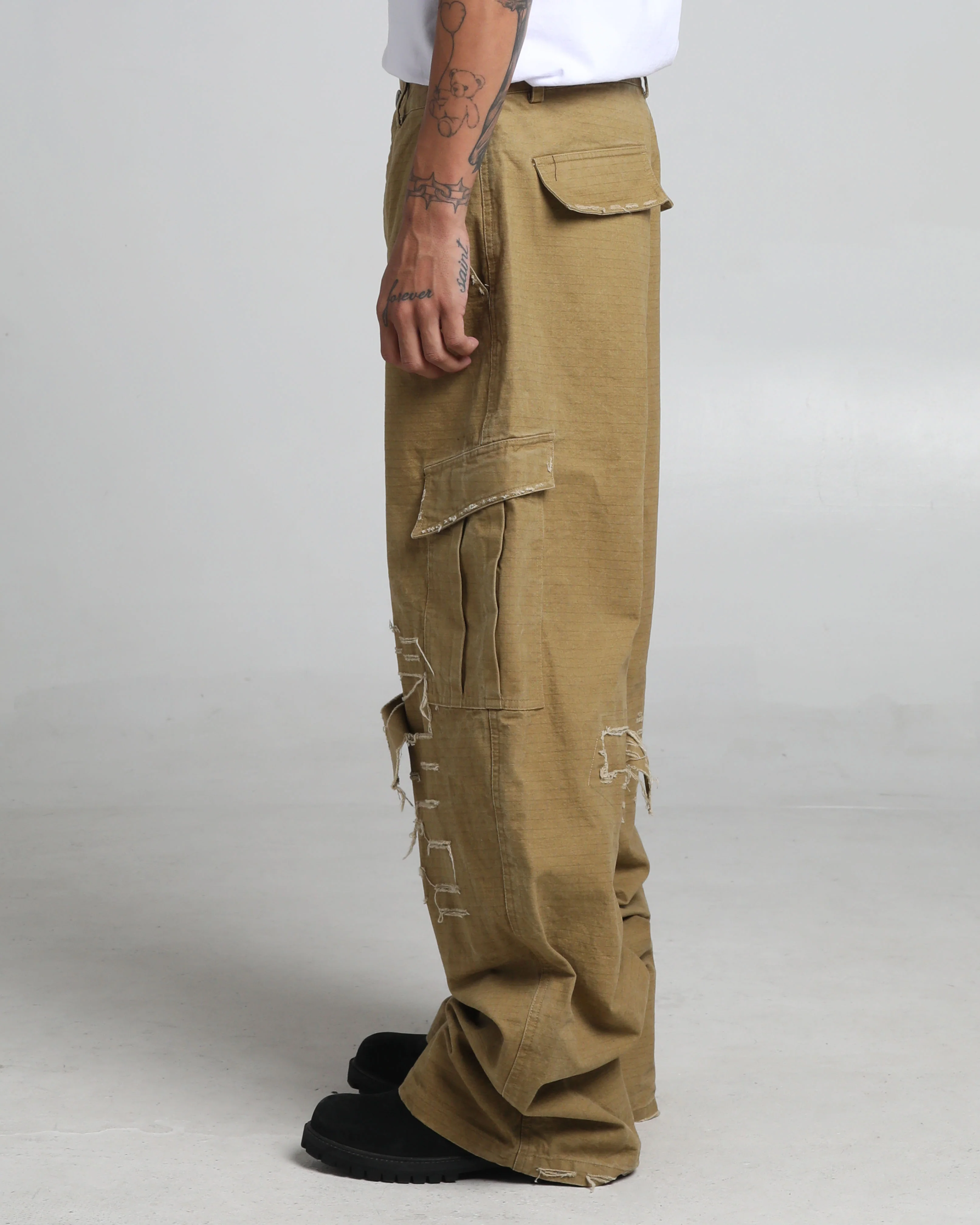 Shredded Cargo Pant - Image 4
