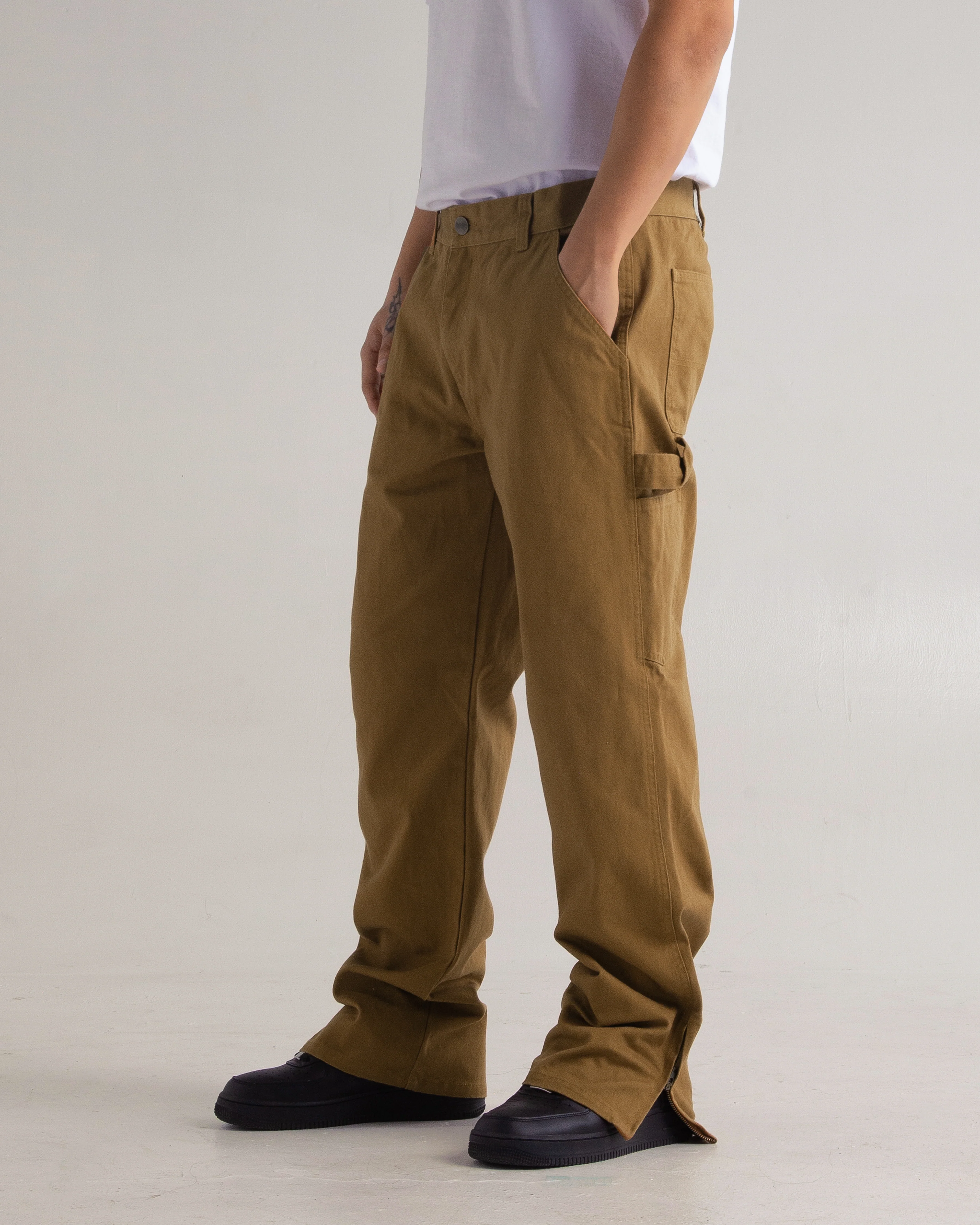 Canvas Zip Carpenter Pants - Image 10