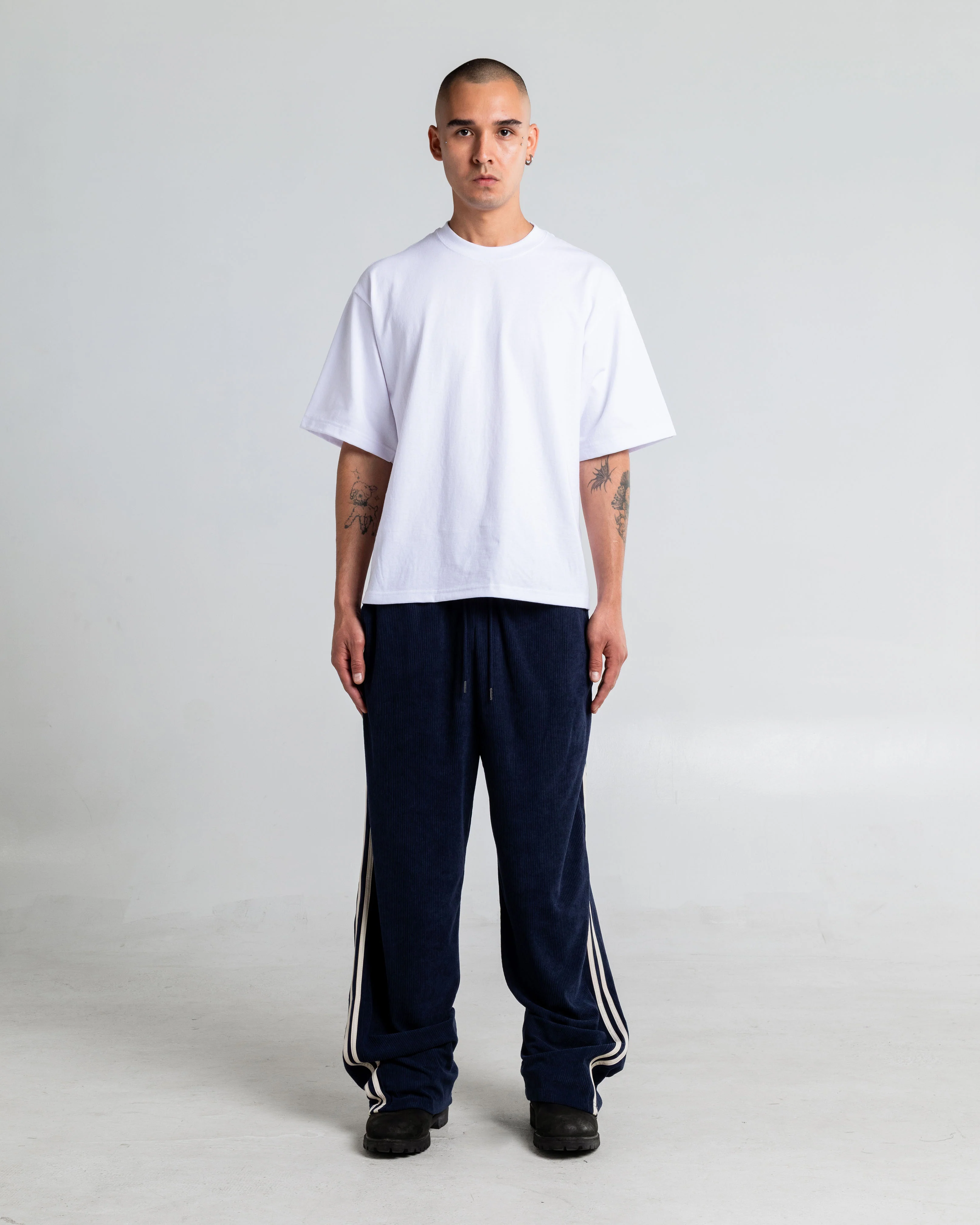Striped Corduroy Trainers - Image 10