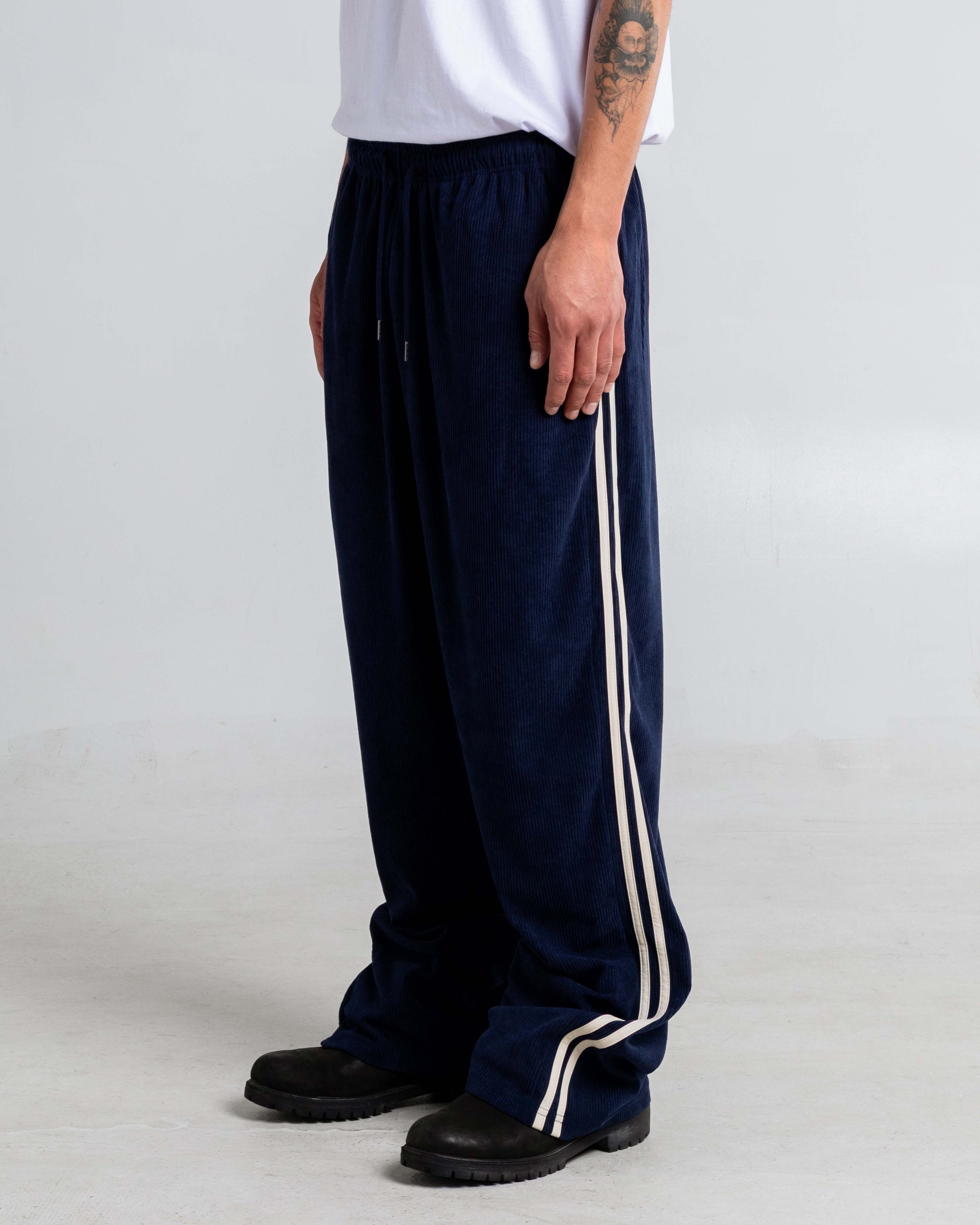 Striped Corduroy Trainers - Image 9