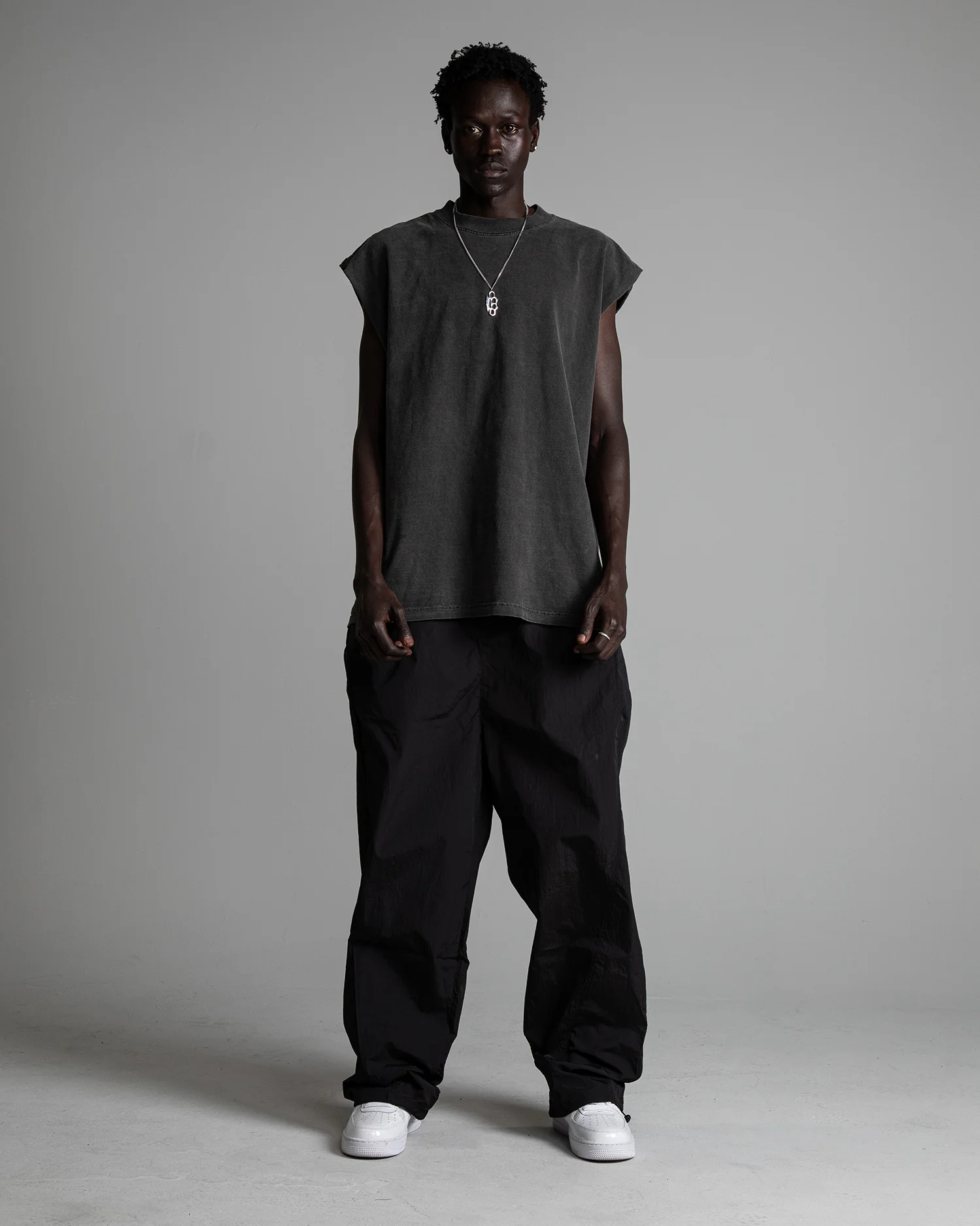 Wind Opps Baggy Nylon Pants