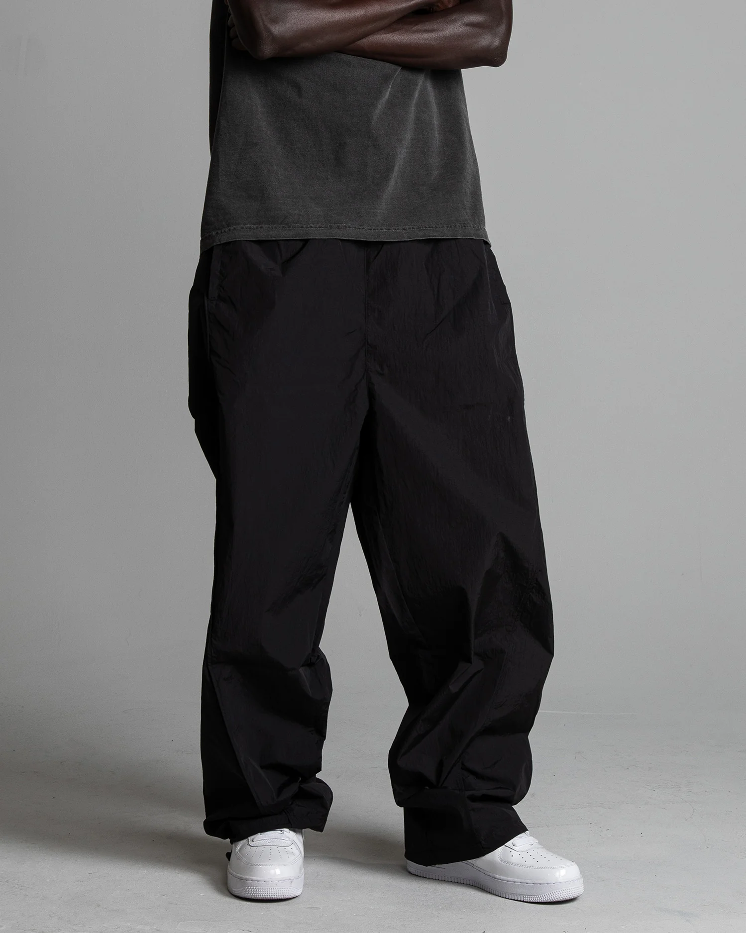 Wind Opps Baggy Nylon Pants - Image 2