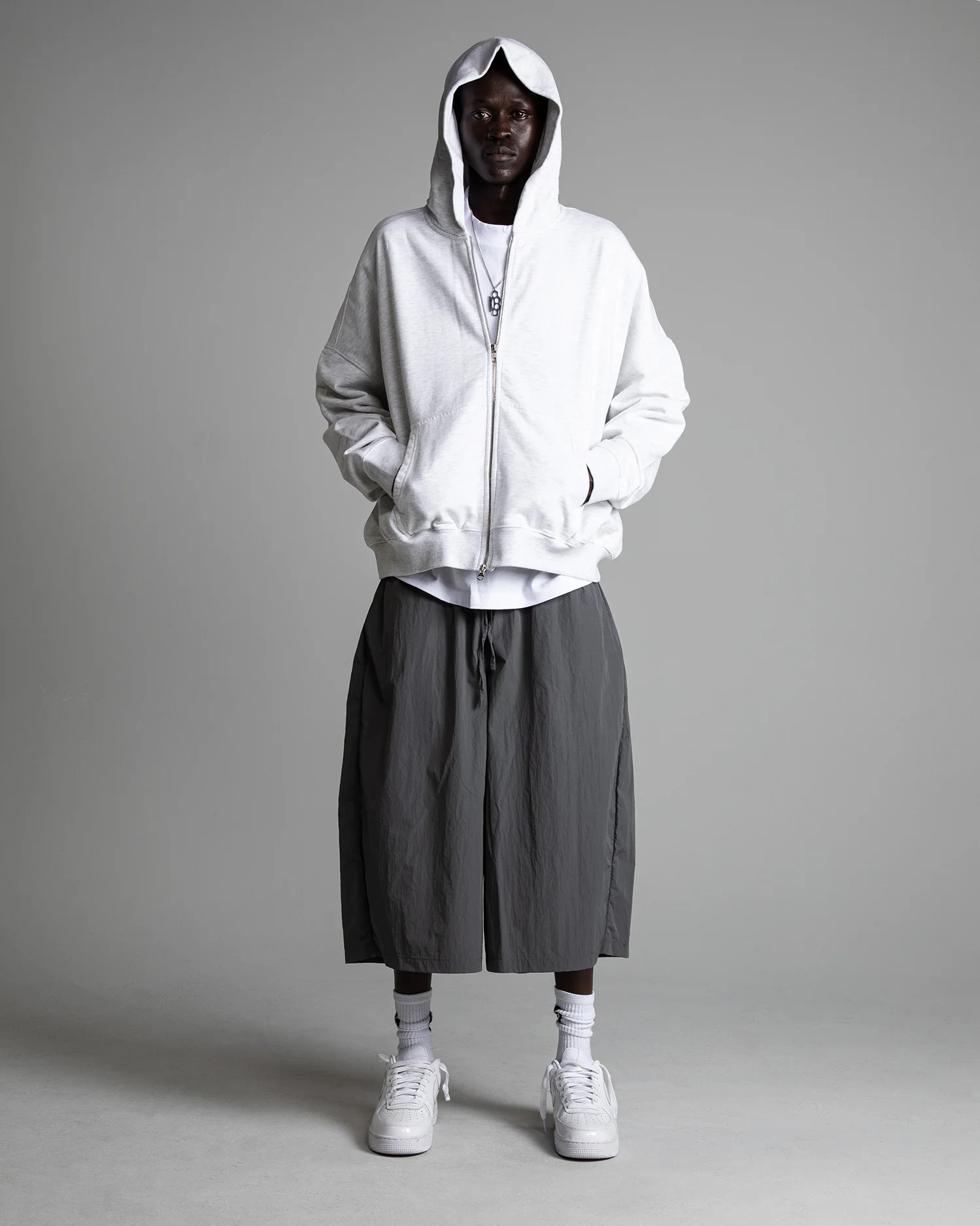 Wind Opps Baggy Nylon Shorts - Image 11