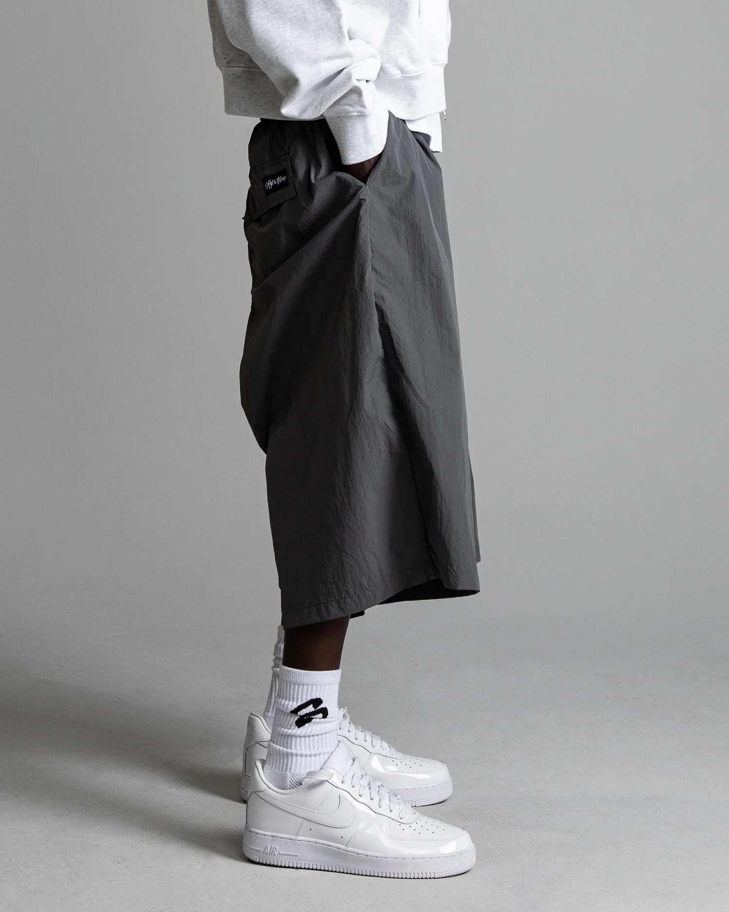 Wind Opps Baggy Nylon Shorts - Image 14