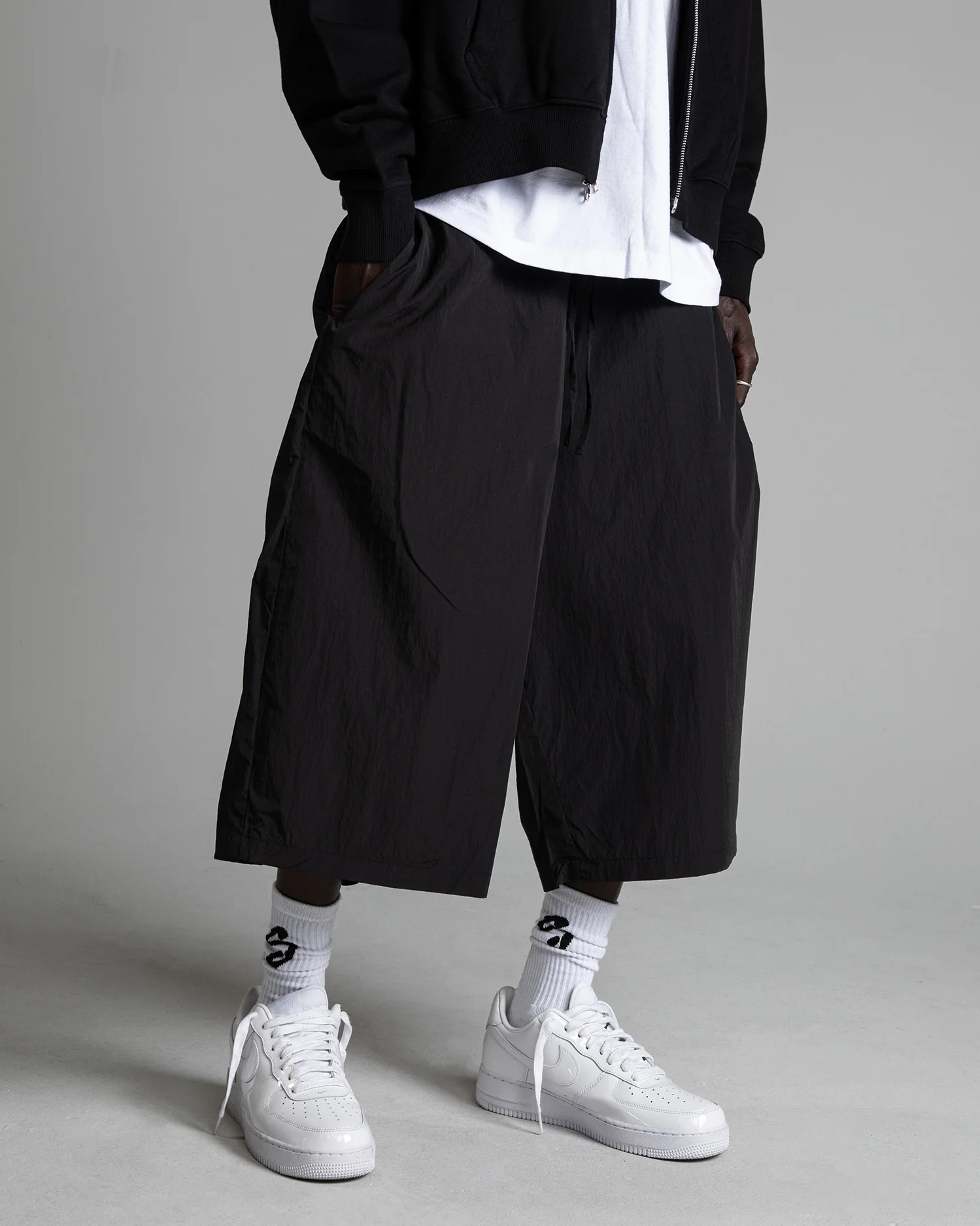 Wind Opps Baggy Nylon Shorts - Image 2