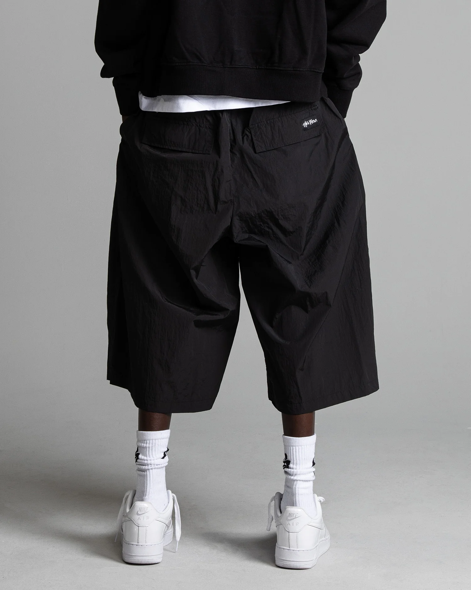 Wind Opps Baggy Nylon Shorts - Image 3