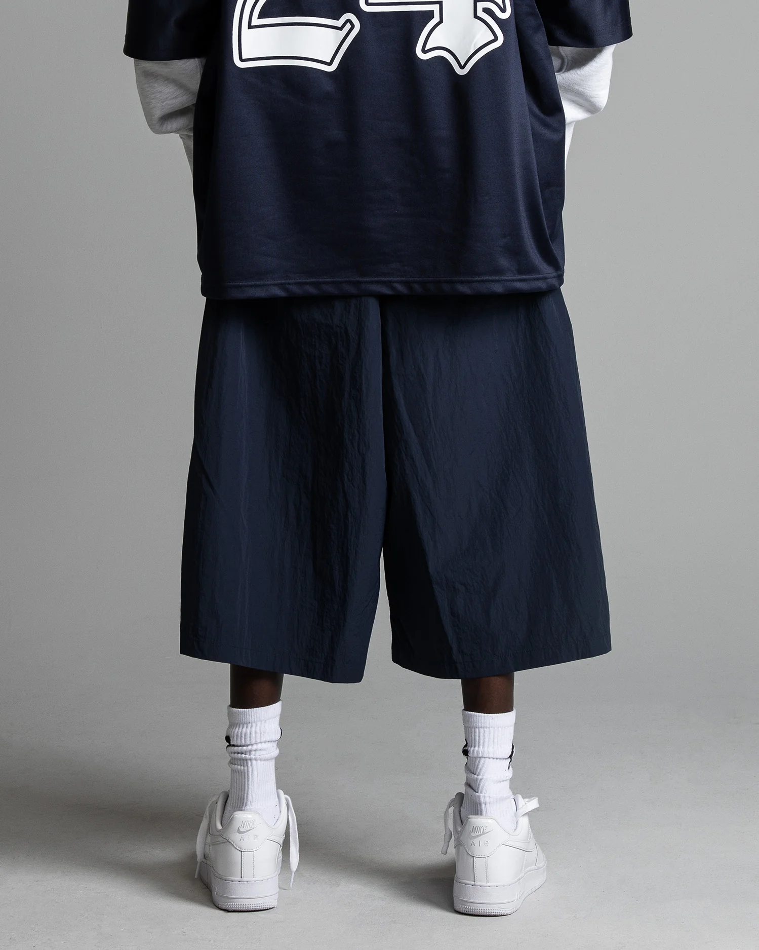 Wind Opps Baggy Nylon Shorts - Image 8