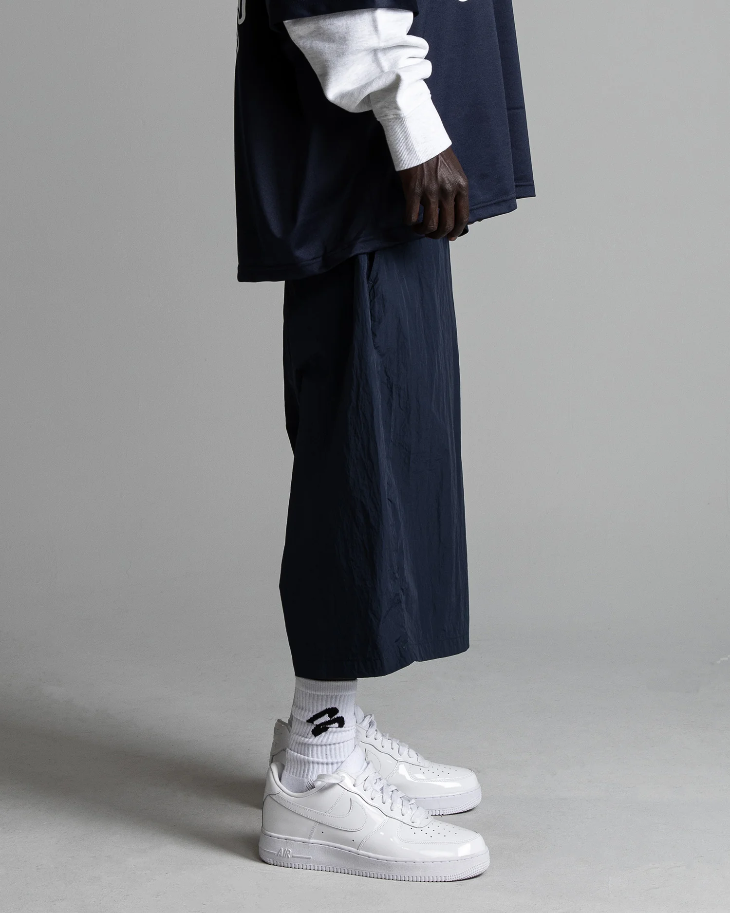 Wind Opps Baggy Nylon Shorts - Image 9